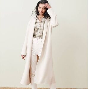 Jenni Kayne Quiet Luxury Cashmere Overcoat Size L